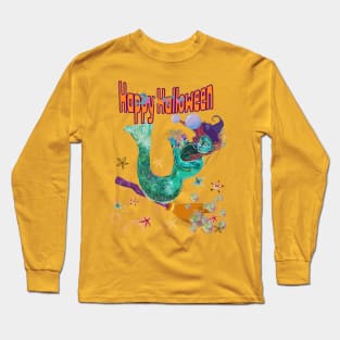 Other mermaid is coming to the Halloween party Long Sleeve T-Shirt